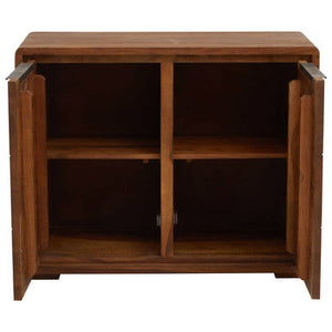 Surati Sheesham and Acacia Wood 2 Door Sideboard – detail