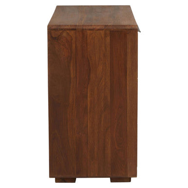 Surati Sheesham and Acacia Wood 2 Door Sideboard – back view