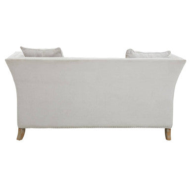 Sutton Two Seat Grey Fabric Sofa