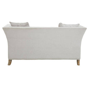Sutton Two Seat Grey Fabric Sofa