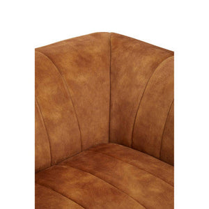 Siena Gold Velvet Channel Tufted 2 Seater Sofa – detail 2