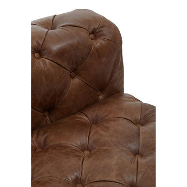 Hoxton Tufted Leather Chair