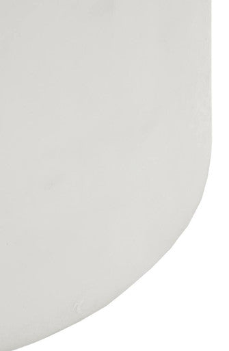 Sesto White Marble Console Table – angle view