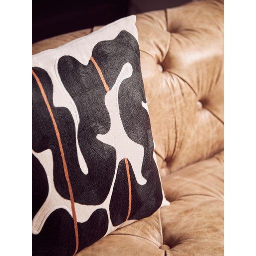 Hoxton Three Seat Tufted Leather Sofa