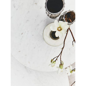 Myan White Marble Coffee Table