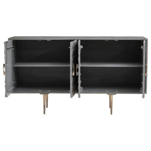 4 Door Mango Wood Sideboard | Siro – detail