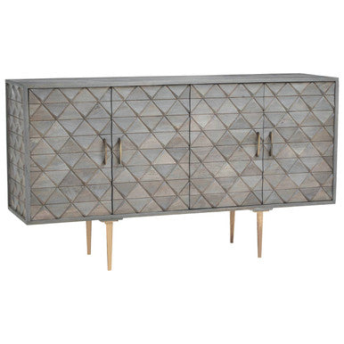 4 Door Mango Wood Sideboard | Siro