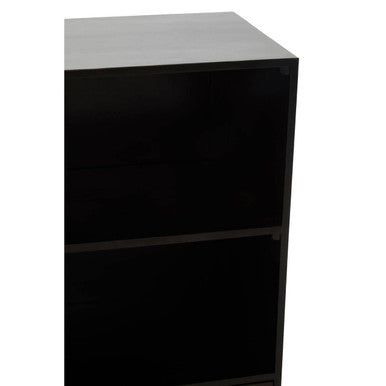 Kochi Black Mango Wood 1 Door and 4 Drawer Cabinet – dimensions