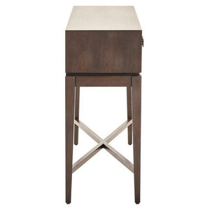 Dimaro Two Drawer Antique Grey Console Table