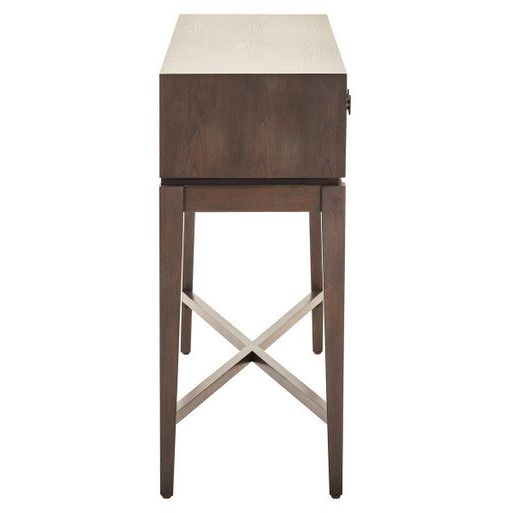 Dimaro Two Drawer Antique Grey Console Table