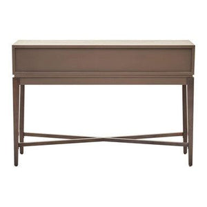 Dimaro Two Drawer Antique Grey Console Table