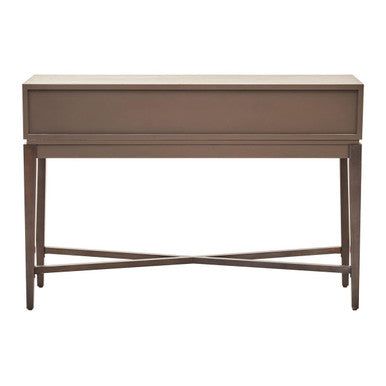 Dimaro Two Drawer Antique Grey Console Table