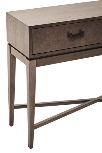 Dimaro Antique Grey Finish 2 Drawer Console Table – dimensions 2