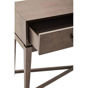Dimaro Two Drawer Antique Grey Console Table