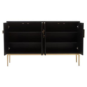 Davoli Black And Grey Sideboard