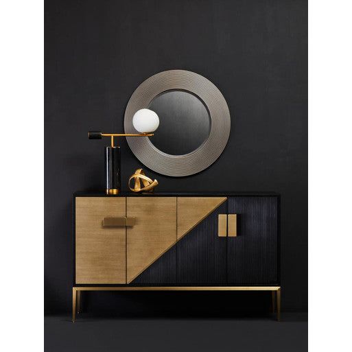 Davoli Black And Grey Sideboard