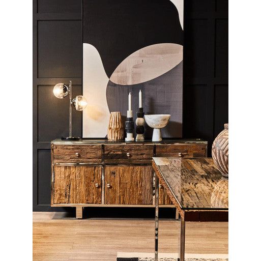Kerala Natural Wood Sideboard