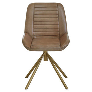 Buffalo Grey Leather Chair
