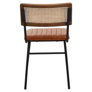 Buffalo Tan Leather Dining Chair