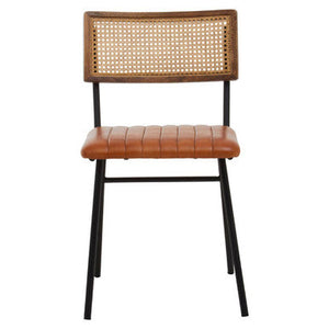 Buffalo Tan Leather Dining Chair