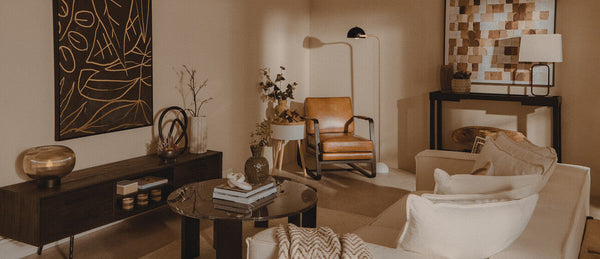 Buffalo Brown Leather Armchair with Black Metal Frame – detail 2