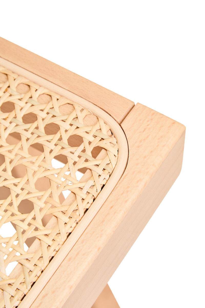 Cebu Natural Cane and Beech Wood Dining Chair