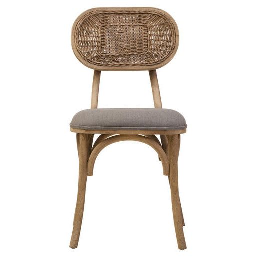Cebu Grey Wash Elm Wood Dining Chair