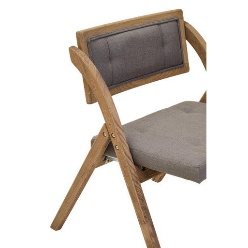 Cebu Grey Wash Elm Wood Folding Chair