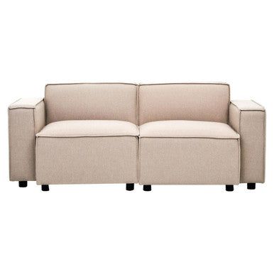 Toulouse Natural Fabric Right Arm Sofa