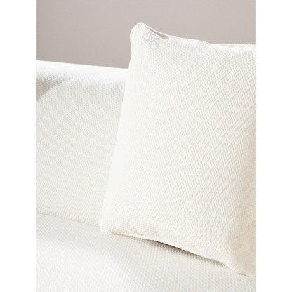 Ozzano Cream Linen Fabric 3 Seater Sofa