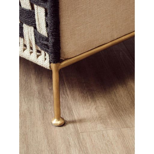 Satna Jute Black and White Design Chair