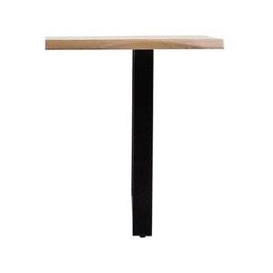 Persolo Mango Wood Live Edge Black Iron Frame Dining Table