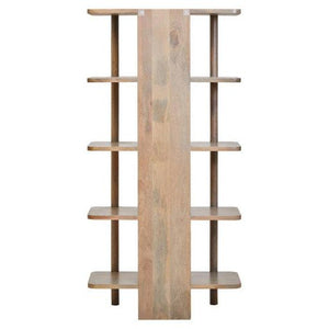 Torello 5 Tier Grey Mango Wood Shelf Unit