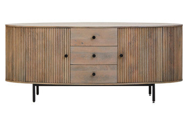 Torello Grey Wash Mango Wood 2 Door and 3 Drawer Sideboard