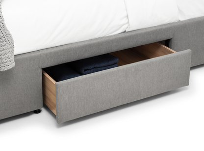 Fullerton 4 Drawer Superking Bed  Grey