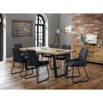 Brooklyn Dining Table - Oak - Living with Luxury