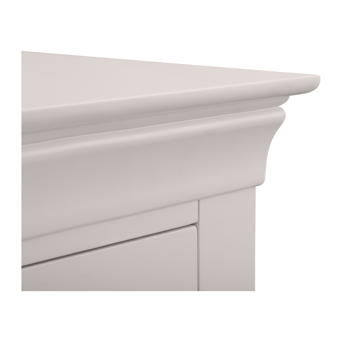Clermont 3+2 Drawer Chest - Light Grey - Living with Luxury