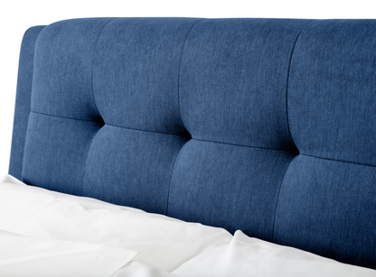 Fullerton 4 Drawer King Bed  Blue