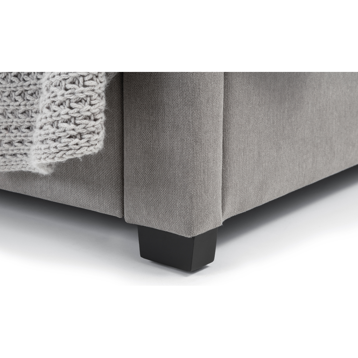 Fullerton 4 Drawer Double Bed  Grey - Living with Luxury