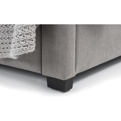 Fullerton 4 Drawer Double Bed  Grey - Living with Luxury