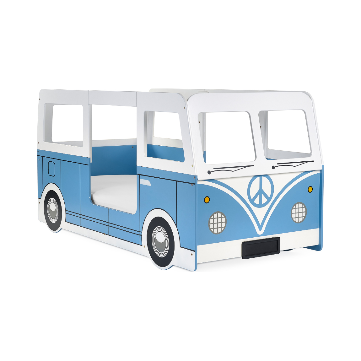 Campervan Bed - Light Blue - Living with Luxury
