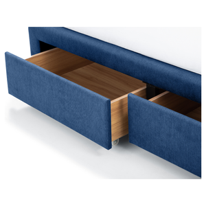 Fullerton 4 Drawer Superking Bed Blue