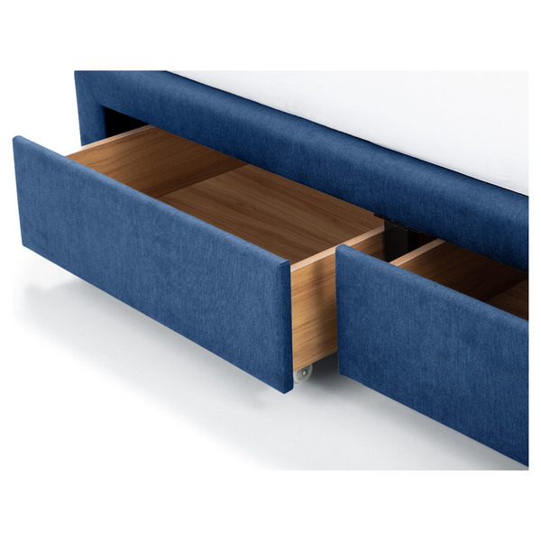 Fullerton 4 Drawer Superking Bed Blue