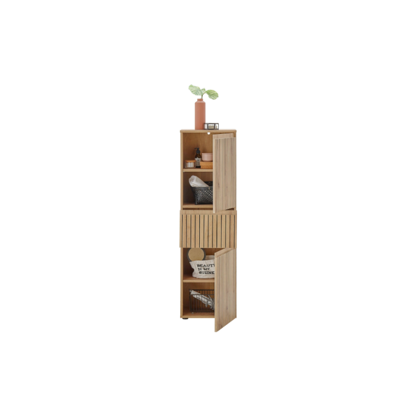 Austin 2 Door & 1 Drawer Narrow Cabinet - Living with Luxury