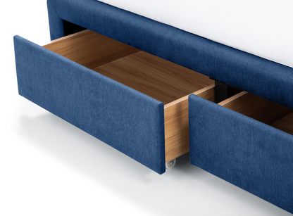 Fullerton 4 Drawer King Bed  Blue