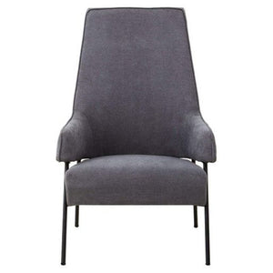 Henia Ash Velvet Chair