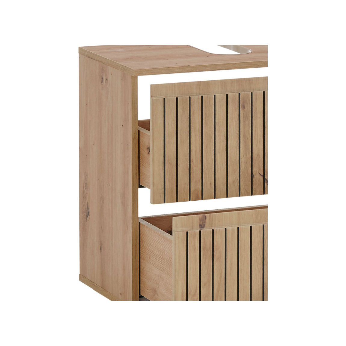 Austin 2 Drawer Under Sink Cabinet - Living with Luxury
