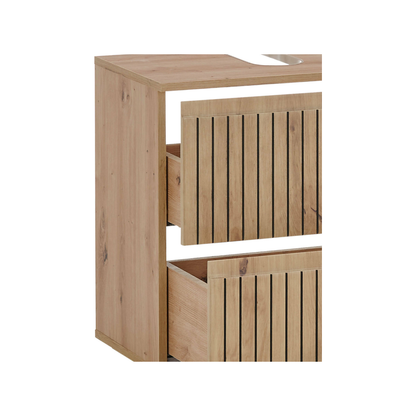 Austin 2 Drawer Under Sink Cabinet - Living with Luxury