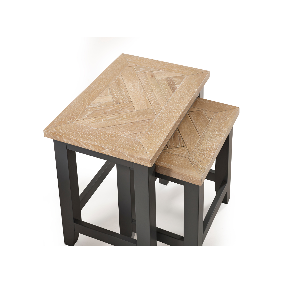 Bordeaux Nest Of Tables Dark Grey - Living with Luxury