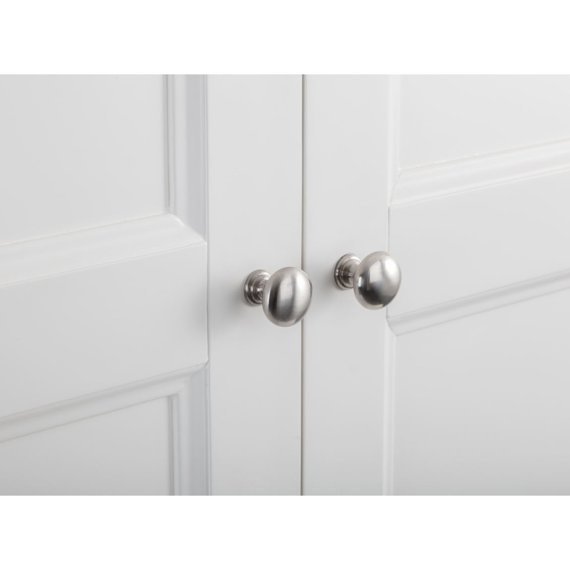 Clermont 2 Door 1 Drawer Wardrobe - Surf White - Living with Luxury